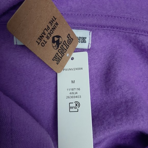 NWT Chloe x Halle Purple Hoodie Size M - Picture 12 of 15